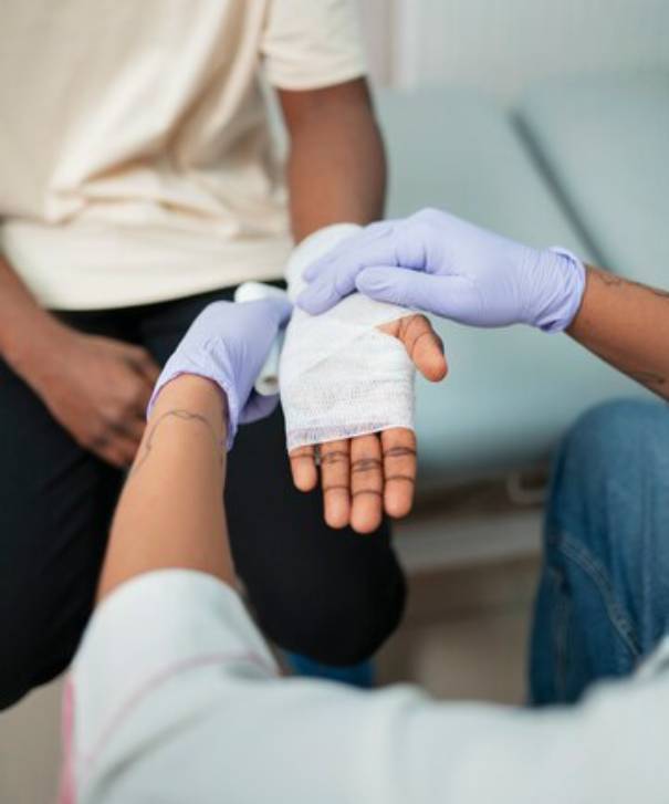 wound care dressing services at home